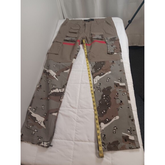 Reason Brand Mens Cargo Camo Print Pants Sz 36 - Picture 5 of 6